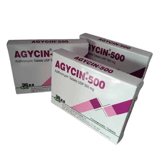 Agycin 500 mg Tablets 3s