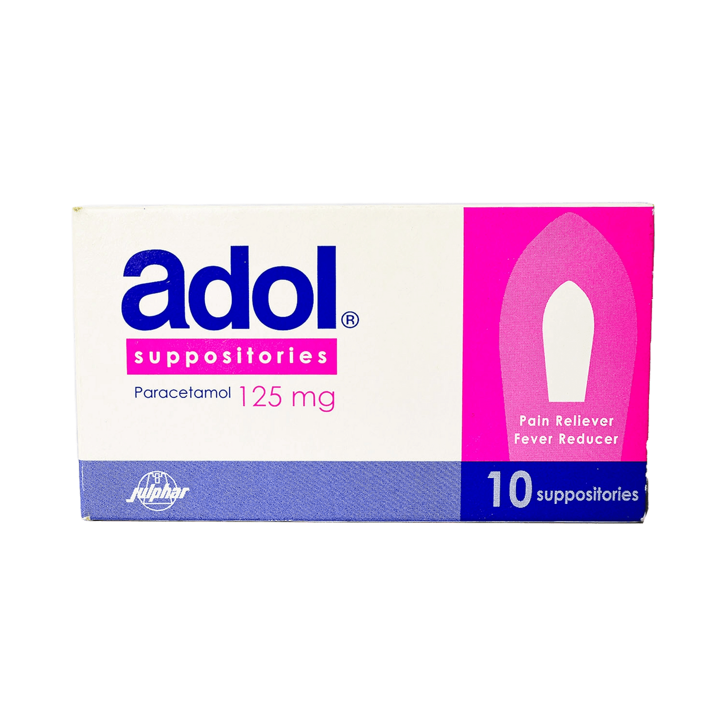 Adol 125 mg Suppositories 10s
