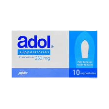 Adol 250 mg Suppositories