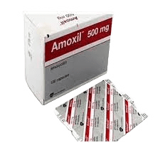 Amoxil 500 mg Capsules 100s (Amoxicillin)