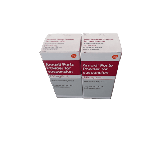 Amoxil Forte 250 mg/5 ml Suspension (Amoxicillin) 100 ml