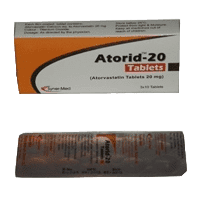 Atorid 20 mg Tablets 30s