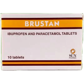 Brustan Tablets 10s (Ibuprofen, Paracetamol)
