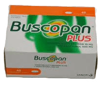 Buscopan Plus Tablets 40s (10 mg Hyoscine Butylbromide & 500 mg Paracetamol)
