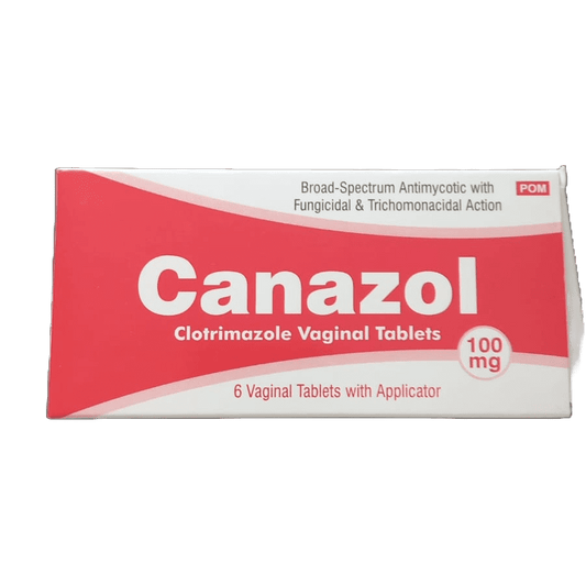 Canazol 100 mg Pessary 6s (Clotrimazole)