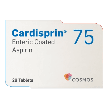 Cardisprin 75 mg Tablets 28s