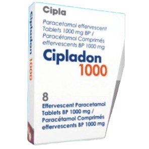 Cipladon 1000 mg Tablets 8s (Paracetamol)