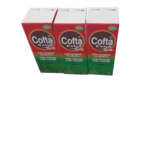 Cofta Extra Syrup 100 ml (Tolu Solution, Capsicum Tincture, Creosote, Aniseed Oil, Liquorice)