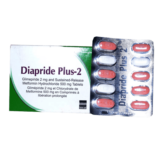 Diapride Plus 2 Tablets