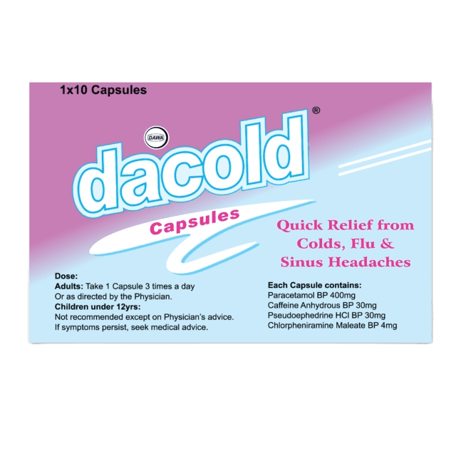 Dacold Capsules 10s