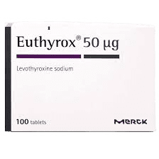 Euthyrox 50 mcg Tablets