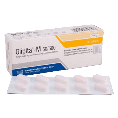 Glipita M 50/500 Tablet 30s