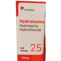 Hydralazine Tablets 25 mg 100s