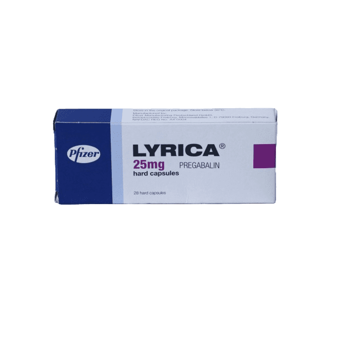 Lyrica 25 mg Tablets