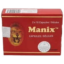 Manix Herbal Capsules 20s