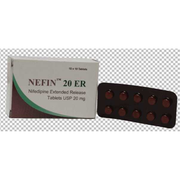 Nefin ER 20 mg 100s