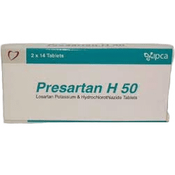 Presartan H 50 mg Tablets 28s