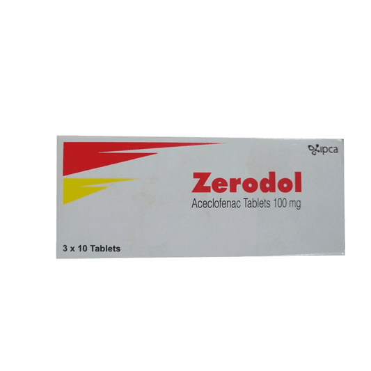 Zerodol 100 mg Tablets 30s