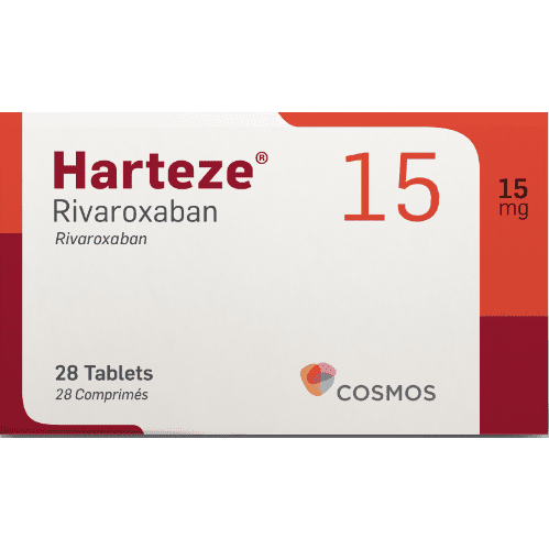 Harteze 15 mg Tablets 28s